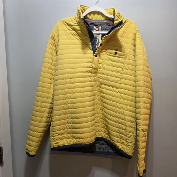Relwen Windzip Popover In Maize Size Medium NWT! - Picture 4 of 12